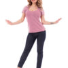 Sophia Top in Blush