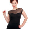 Miss Fancy Top in Black