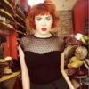 Miss Fancy Top in Black