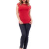 RS58778_RED_3__90929.jpg Hearts Only Top in Red