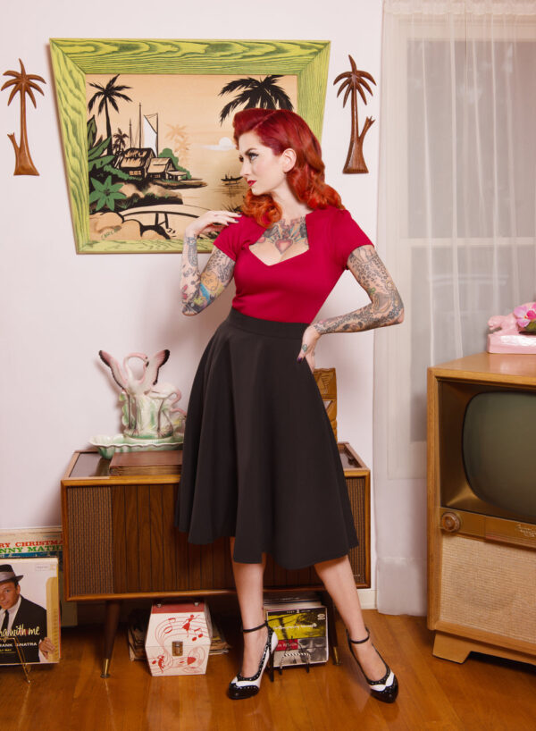 Steady_Clothing_Spring_2015_4__48264.jpg Sophia Top in Red